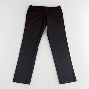 Lululemon ABC Classic Slim Fit 5 Pocket Pants Warpstreme Men's 34x32 Black